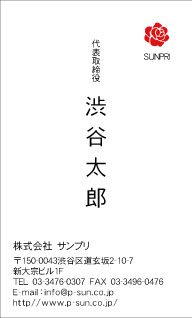 デザイン名刺スタンダード DT-019